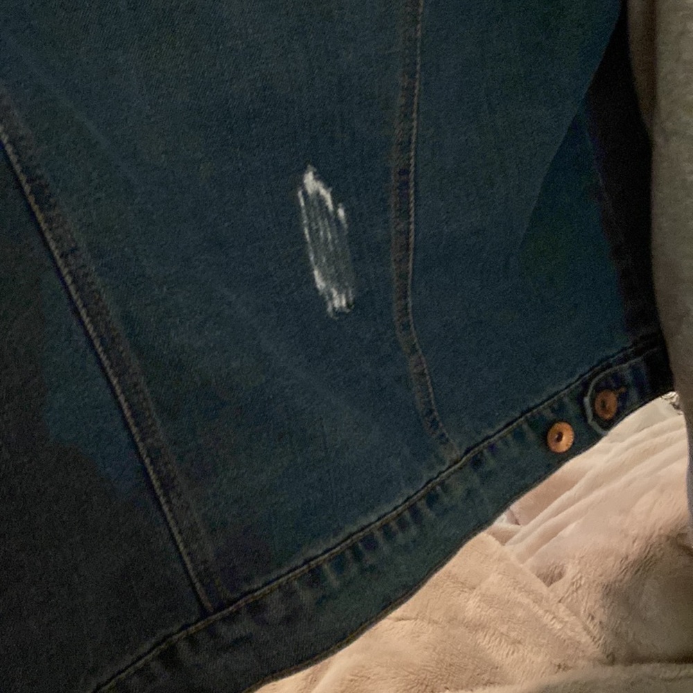 Denim / sweatshirt jacket XL - Picture 6 of 9